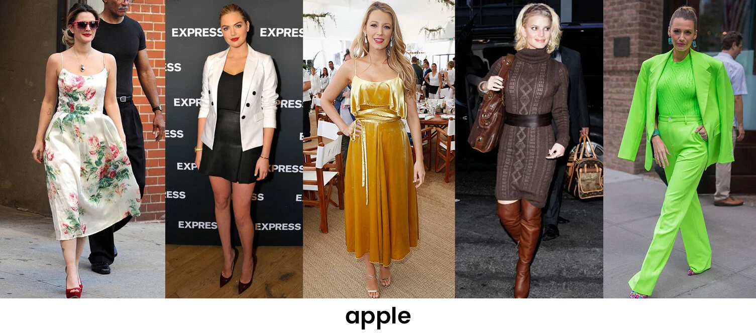 Dressing for an apple body type hot sale